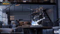 Blizzard World of Warcraft® The Lich King & Invincible 14-Inch Premium Statue 16