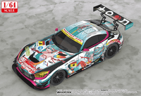1/64 Scale Good Smile Hatsune Miku AMG 2016 SUPER GT Ver.