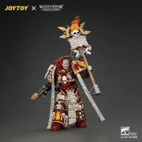 JOYTOY Word Bearers Erebus, the Dark Apostle with Crux Malifica and Plasma Pistol - Warhammer 40K - photo 4