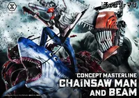 Prime 1 Studio Concept Masterline Chainsaw Man – The Movie: Reze Arc CHAINSAW MAN & BEAM - Chainsaw Man - photo 1
