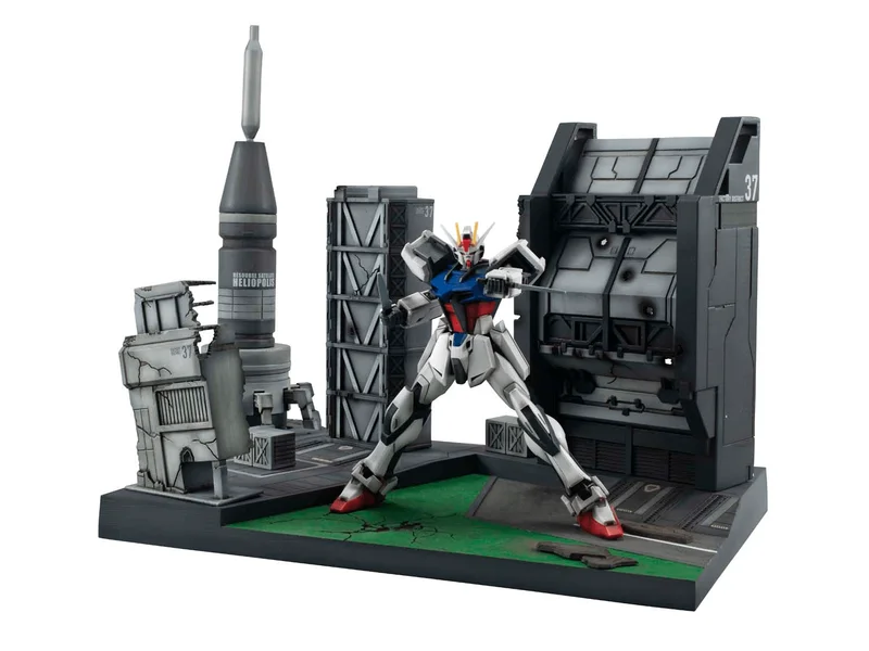 MegaHouse Realistic Model Series G Structure Mobile Suit Gundam SEED (HG series)【GS06M】Heliopolis Battle Stage（material color edition） - Mobile Suit Gundam SEED