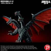 TOHO Daikaiju Series FAVORITE SCULPTORS LINE Desghidorah 6