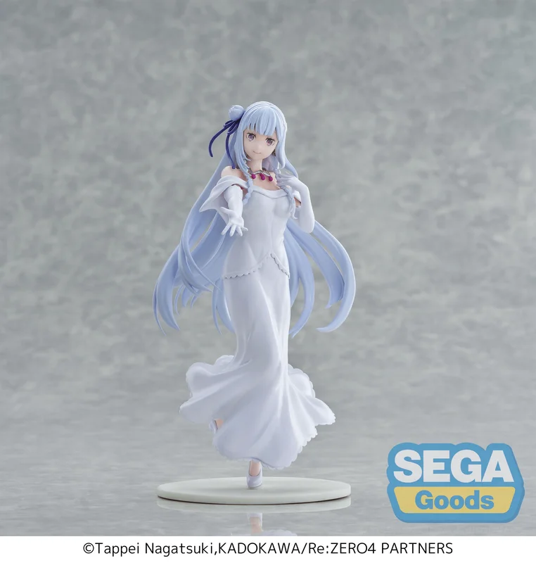 SEGA XStellar "Re:ZERO -Starting Life in Another World-" "Emilia" Wedding Dress - Re:ZERO -Starting Life in Another World-