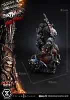 Prime 1 Studio Museum Masterline Dark Nights: Death Metal (Comics) Lobo Batman: Batman Who Frags (Concept design by Carlos D'Anda) Deluxe Version - DC Comics - photo 15
