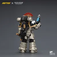 JOYTOY Iron Warriors Mkll Tactical Sergeant with Power Sword, Bolt Pistol and Plasma Pistol - Warhammer 40K - photo 2