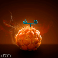 ONE PIECE - Replica "Flame-Flame Fruit" 6