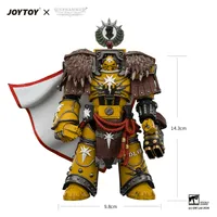 JOYTOY Imperial Fists Lord Castellan Evander Garrius, The Tyrant of Cthonia with the Subjugator and Incineratus - Warhammer 40K - photo 12