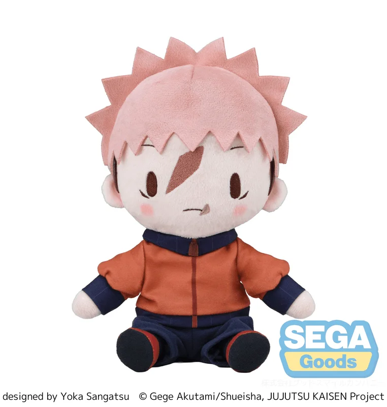 SEGA fuwa petit TV Anime "Jujutsu Kaisen The Culling Game" "Yuji Itadori" Plush (M) - Jujutsu Kaisen
