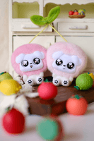 Cute Fruit Shop Series Plush Charm Blind Box 12