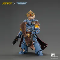 JOYTOY Space Wolves Wolf Guard Battle Leader with Master-crafted Power Weapon, Storm Shield, Thunder Hammer,Master-crafted Heavy Bolt Pistol, and Plasma Pistol - Warhammer 40K - photo 4