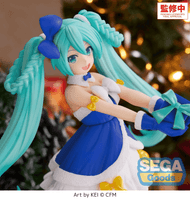 "Hatsune Miku Series" High Premium Figure "Hatsune Miku" Sapphire Christmas Ver. 4