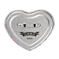 GoodSmile Moment Needy Streamer Chinese Restaurant Series Heart-Shaped Pinback Button Ame - NEEDY STREAMER OVERLOAD - photo 4