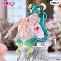 FuRyu Hatsune Miku Noodle Stopper Figure -Flower Fairy White Plum Blossom- - Hatsune Miku - photo 2