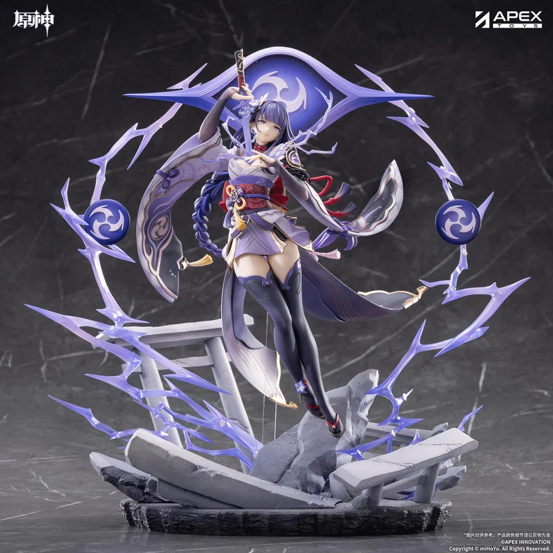 APEX TOYS 1/7 Scale [Genshin Impact] "Plane of Euthymia" Raiden Shogun Painted Figure w BONUSes - Genshin Impact