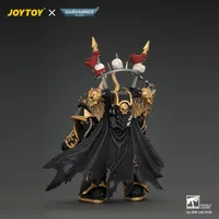 JOYTOY Black Legion Chaos Lord with Power Fist, Plasma Pistol and Astartes Chainblade - Warhammer 40K - photo 2