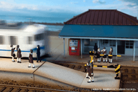 1/80 Scale super minifigure series10 Expert Railway Worker Set 2 6
