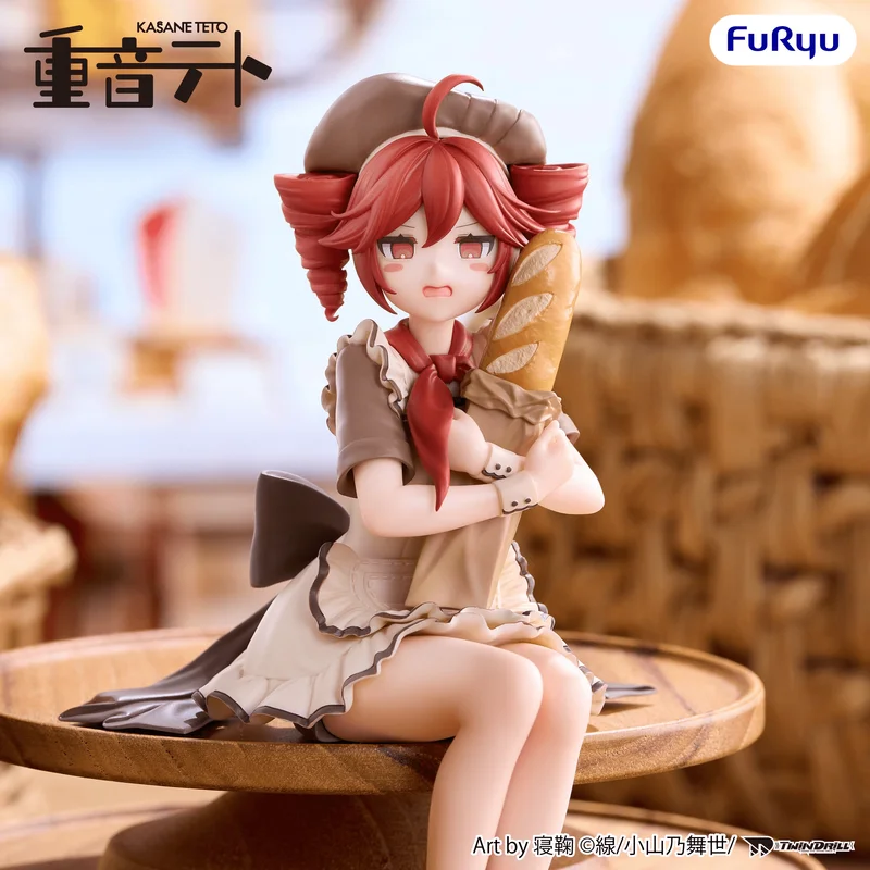 FuRyu KASANE TETO Noodle Stopper Figure -KASANE TETO Baguette ver.- - Kasane Teto