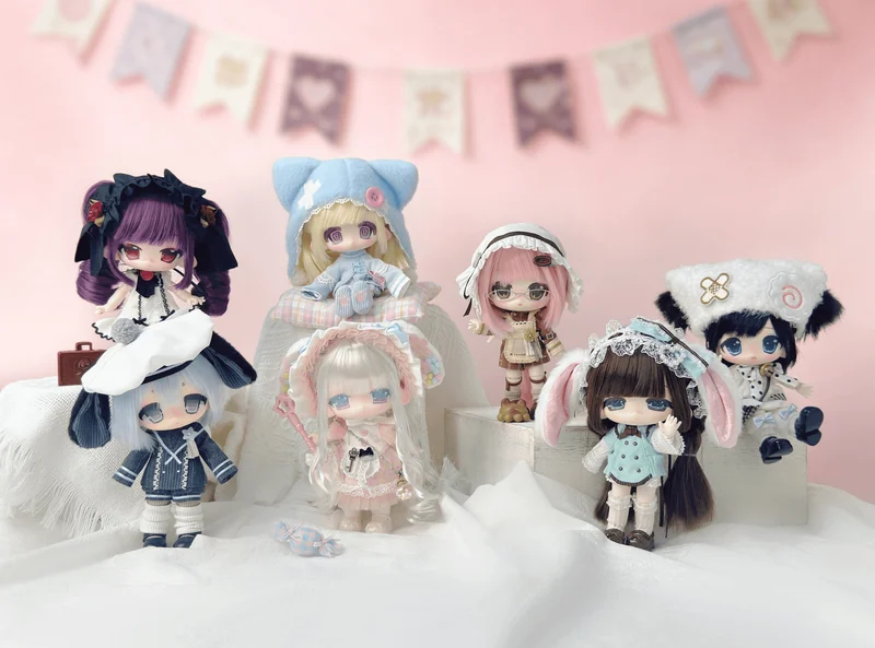 Shenzhen Mabell Animation Development Mini Mili Rice Spirit Series (Set of 6 figures) - Blind Boxes