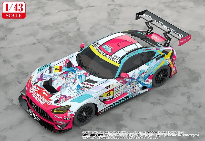 GoodSmile Racing 1/43 Good Smile Hatsune Miku AMG 2024 Season Opening Ver. - Hatsune Miku GT Project