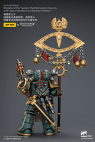 Sons of Horus Maloghurst the Twisted, the Warmaster's Equerry with Legion Standard and Banestrike Bolter 16
