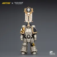 JOYTOY Iron Warriors MkII Legionary1 with Vexilla, Bolter and Bolt Pistol - Warhammer 40K - photo 1