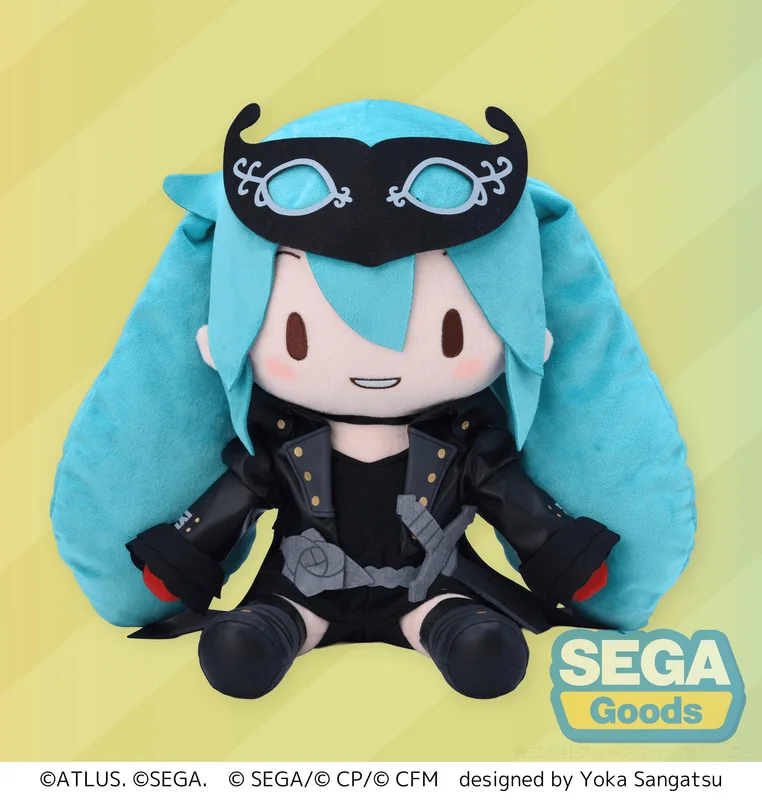SEGA fuwa petit "HATSUNE MIKU: COLORFUL STAGE! x Persona 5 Royal" Hatsune Miku (L) - HATSUNE MIKU: COLORFUL STAGE!