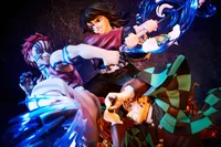 ANIPLEX Demon Slayer: Kimetsu no Yaiba Tanjiro Kamado & Giyu Tomioka & Akaza Figure - Demon Slayer: Kimetsu no Yaiba - photo 2