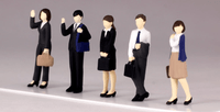 1/80 Scale super minifigure series2 Expert Office Worker Sets 1