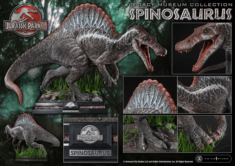 Prime 1 Studio Legacy Museum Collection Jurassic Park III (Film) Spinosaurus 1/6 scale Bonus Version - Jurassic Park