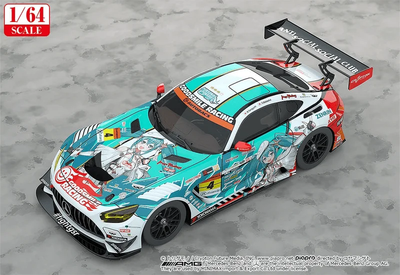 GoodSmile Racing 1/64 Good Smile Hatsune Miku AMG 2023 Season Opening Ver. - Hatsune Miku