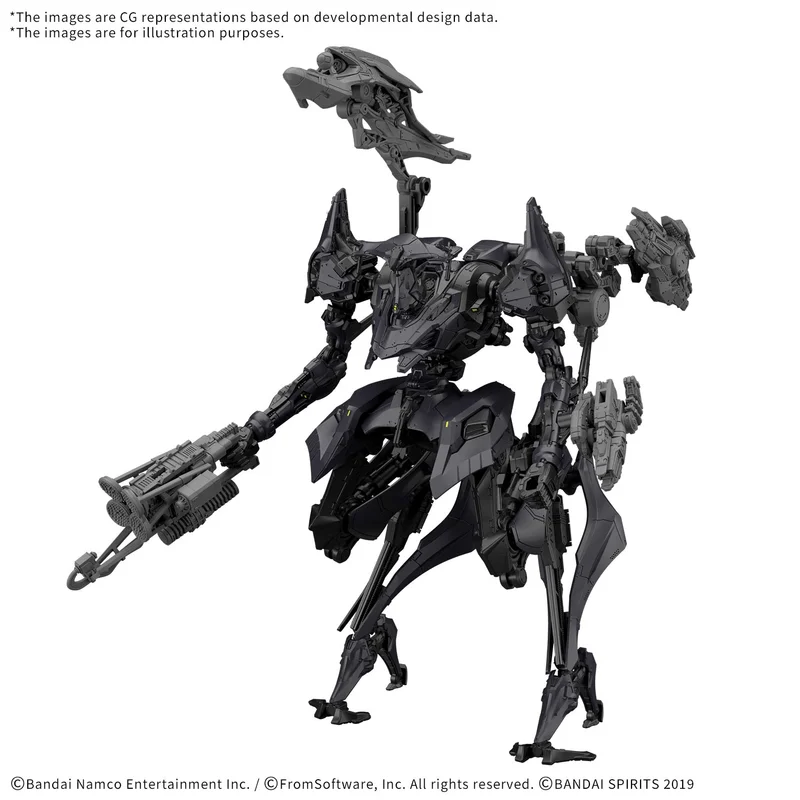BANDAI HOBBY 30MM ARMORED CORE Ⅵ FIRES OF RUBICON SCHNEIDER NACHTREIHER/40E DUAL NATURE - Armored Core