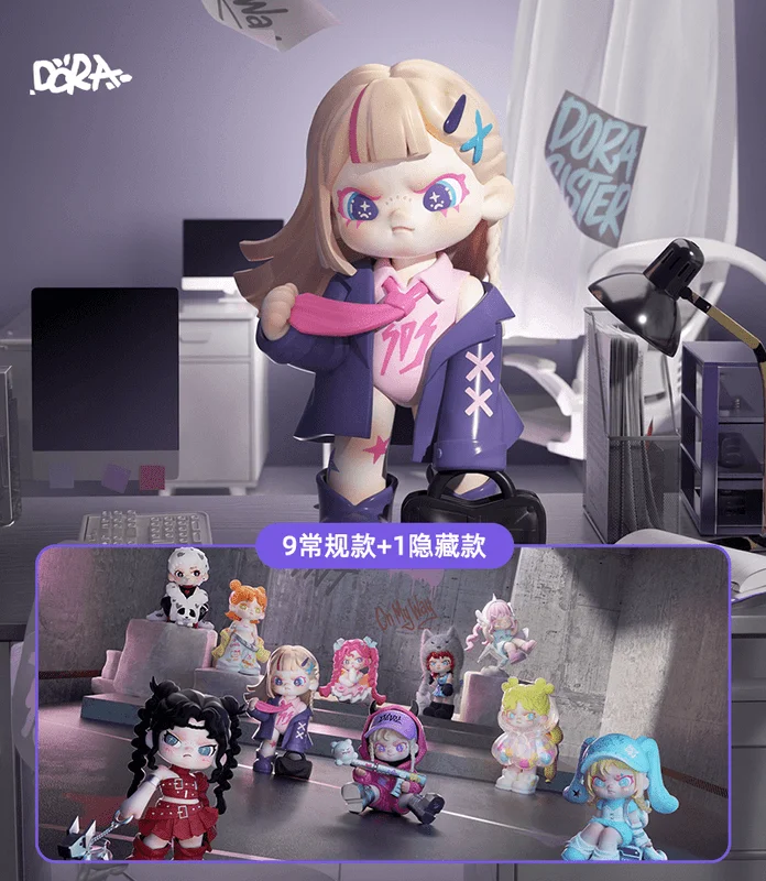 TNT SPACE DORA On My Way series figures - DORA