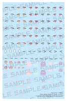 KOTOBUKIYA MEGAMI DEVICE M.S.G PUNI☆MOFU SHIRO MAO EYE DECAL SET - Megami Device - photo 1