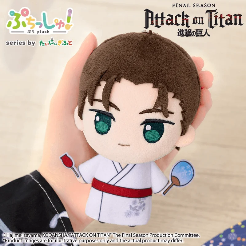 BUSHIROAD CREATIVE Puchish! Attack on Titan Vol. 2 – Levi Ackerman (Yukata Ver.) - Attack on Titan