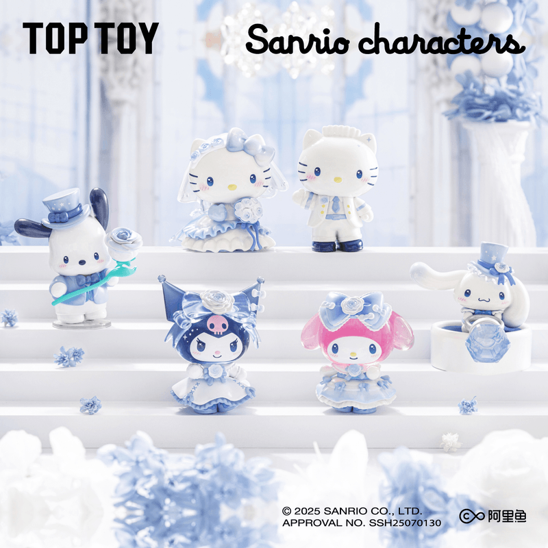 Sanrio characters Romantic Wedding Series Figures Blind Box