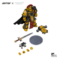 Imperial Fists Legion Praetor in Mk III Armour with Power Sword and Bolt Pistol 11