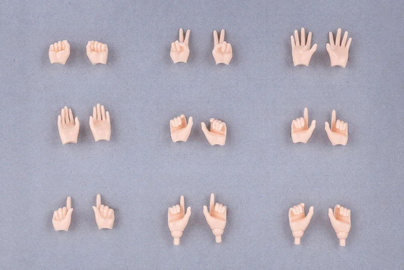 KOTOBUKIYA MEGAMI DEVICE M.S.G 09 HAND SET SKIN COLOR B - Megami Device