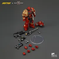 JOYTOY Game Edition Blood Angels Veteran with Bolt Rifle, Chainsword and Bolt Pistol and Plasma Pistol - Warhammer 40K - photo 5
