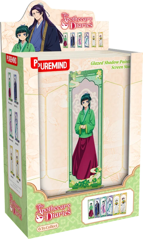 PUREMIND The Apothecary Diaries - Glazed Shadow Painting Screen Stand (6 units/set) - The Apothecary Diaries