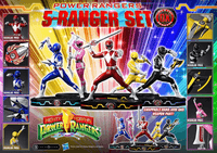 Premium Masterline Mighty Morphin Power Rangers Power Rangers 5-Ranger Set DX Bonus Version 3