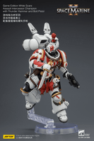 Game Edition White Scars Assault Intercessor Champion with Thunder Hammer and Bolt Pistol 21