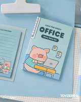 LuLu the Piggy Office Series - Sticky Memo Set (Rookie ver.) 2