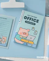 TOYZEROPLUS LuLu the Piggy Office Series - Sticky Memo Set (Rookie ver.) - LuLu The Piggy - photo 2