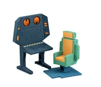 MegaHouse G.M.G. COLLECTION EX Mobile Suit Gundam White Base Bridge Radio operator Desk set【with gift】 - Mobile Suit Gundam - photo 3
