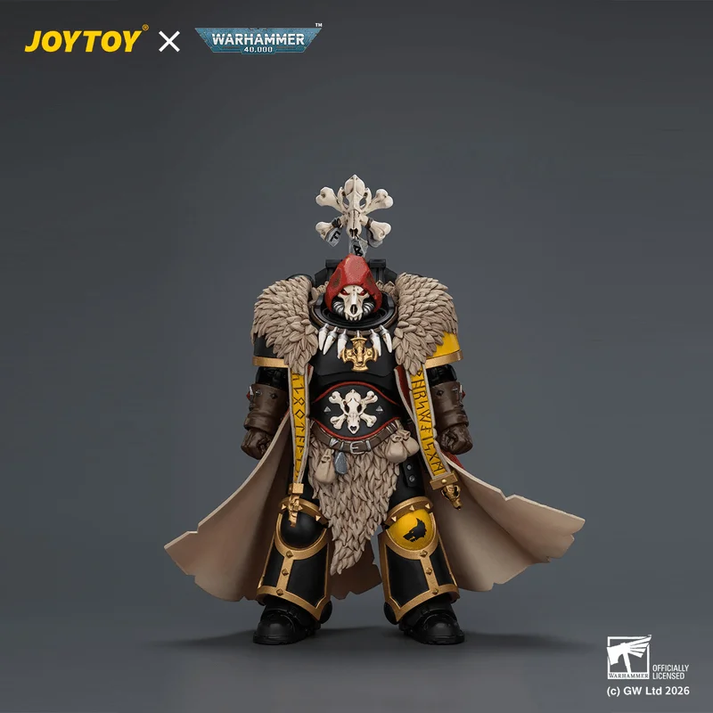 Space Wolves Wolf Priest with Absolvor Bolt Pistol and Crozius