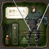 Attack on Titan The Final Season Room Diffuser Hange Zoe ~Smoky Citrus~ 3