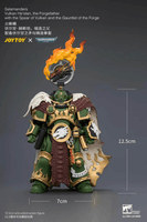 Salamanders Vulkan He'stan, the Forgefather with the Spear of Vulkan and the Gauntlet of the Forge 15