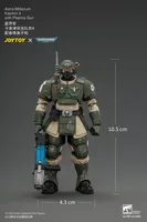 JOYTOY Astra Militarum Kasrkin 4 with Plasma Gun - Warhammer 40K - photo 19