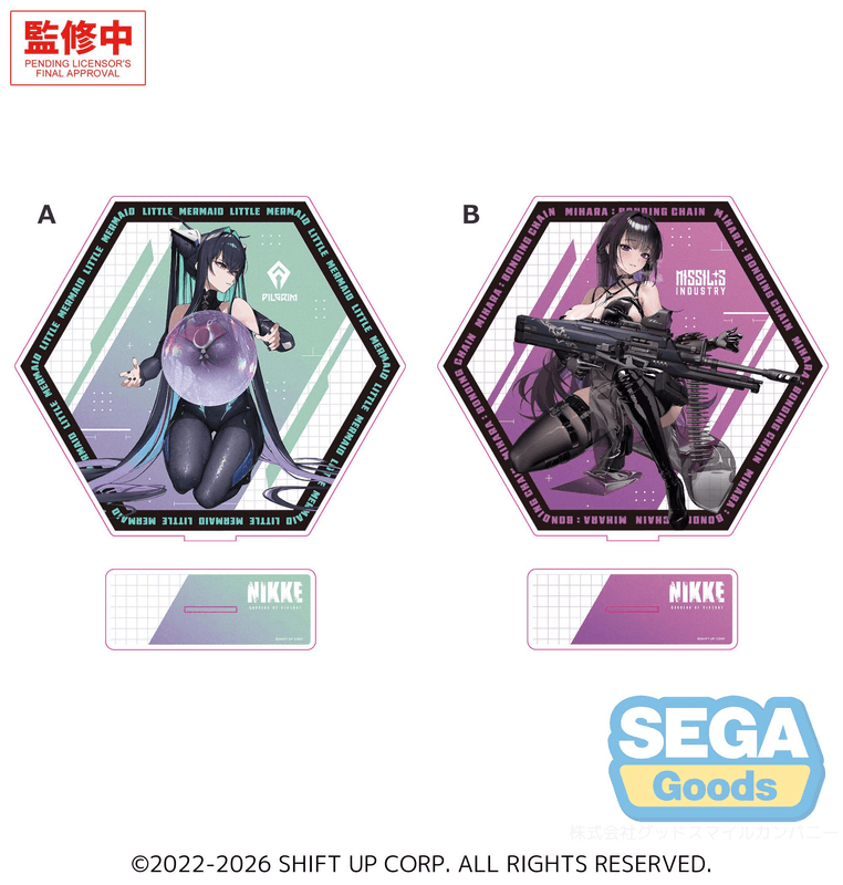 "GODDESS OF VICTORY: NIKKE" PtZ Double-Sided Big Acrylic Stand Vol.5