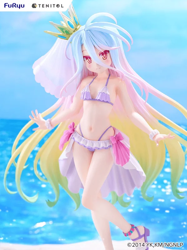 FuRyu TENITOL TALL shiro swimwear dress ver. - No Game No Life